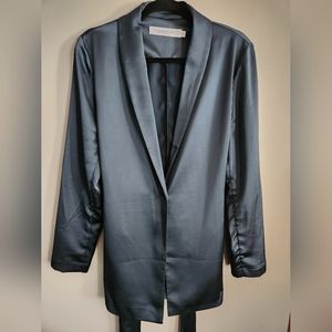 Contemporaine satin blazer